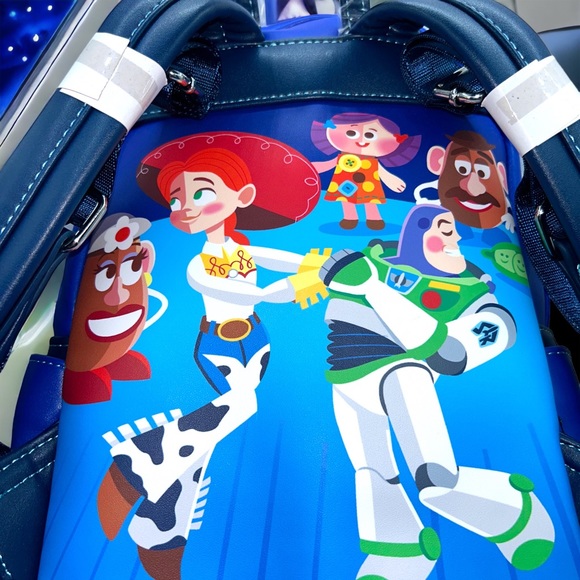 Toy Story Jessie and Buzz Mini Backpack and Matching Zip Wallet - Picture 5 of 8